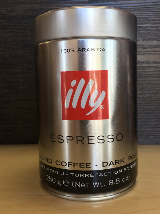 Illy Espresso Ground Coffee - Dark (250g) - Cheesyplace.com
 - 2