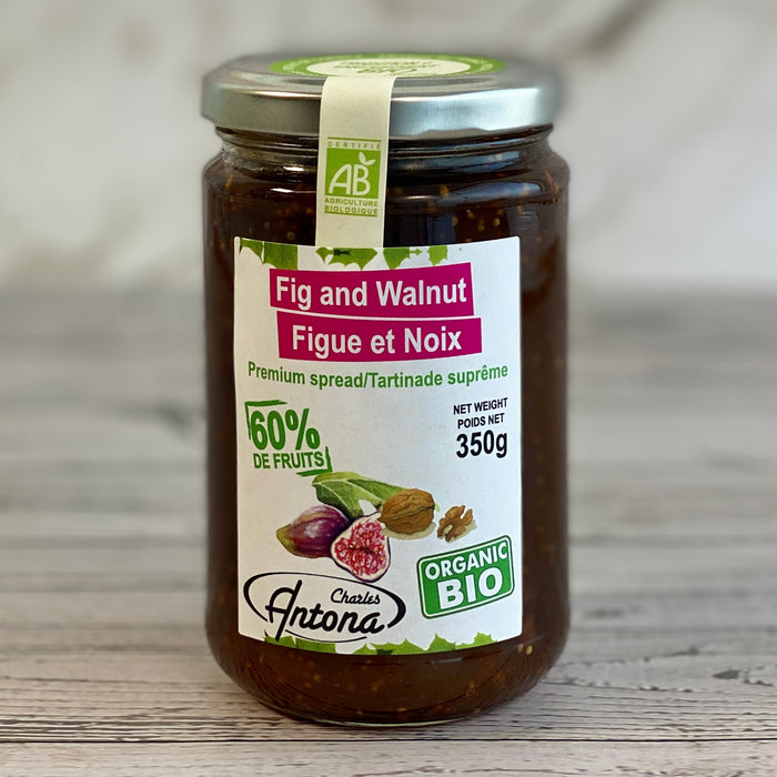Charles Antona Organic Fig and Walnut Jam