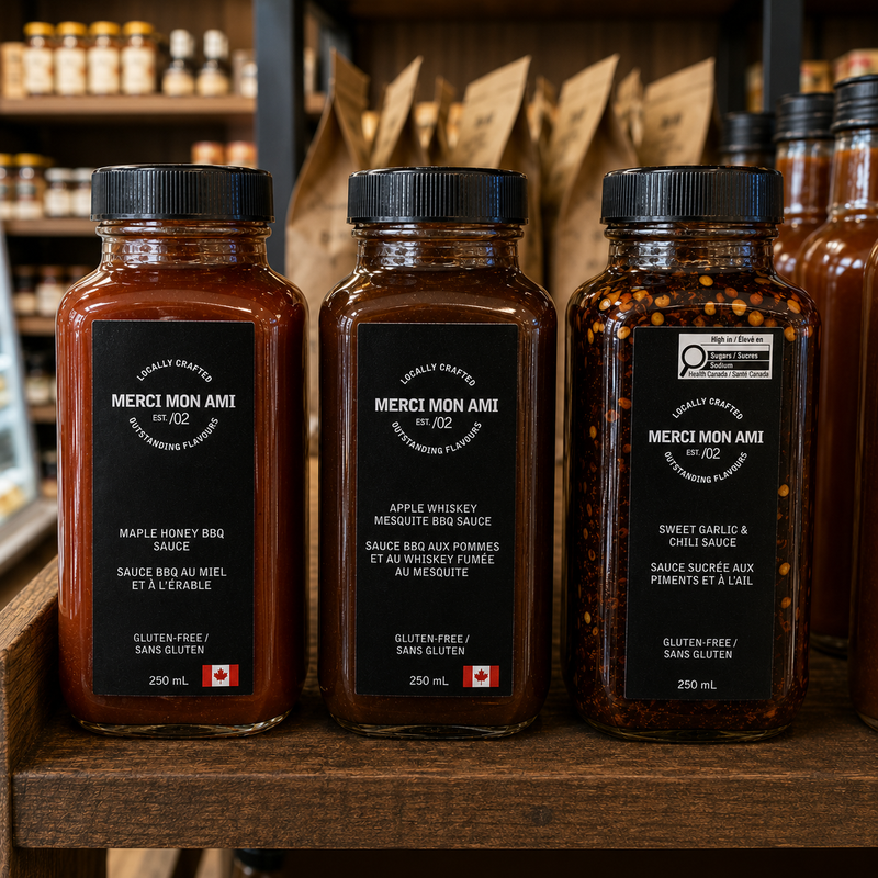 Merci Mon Ami BBQ & Chili Sauces 250 mL
