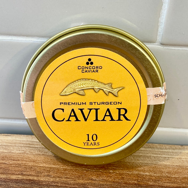 Sturgeon Amur Kaluga Black Caviar