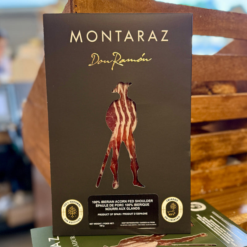 Montaraz Iberian 100% Acorn-Fed Shoulder sliced 100g