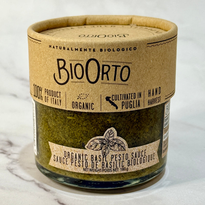 BioOrta Organic Basil Pesto 180 g