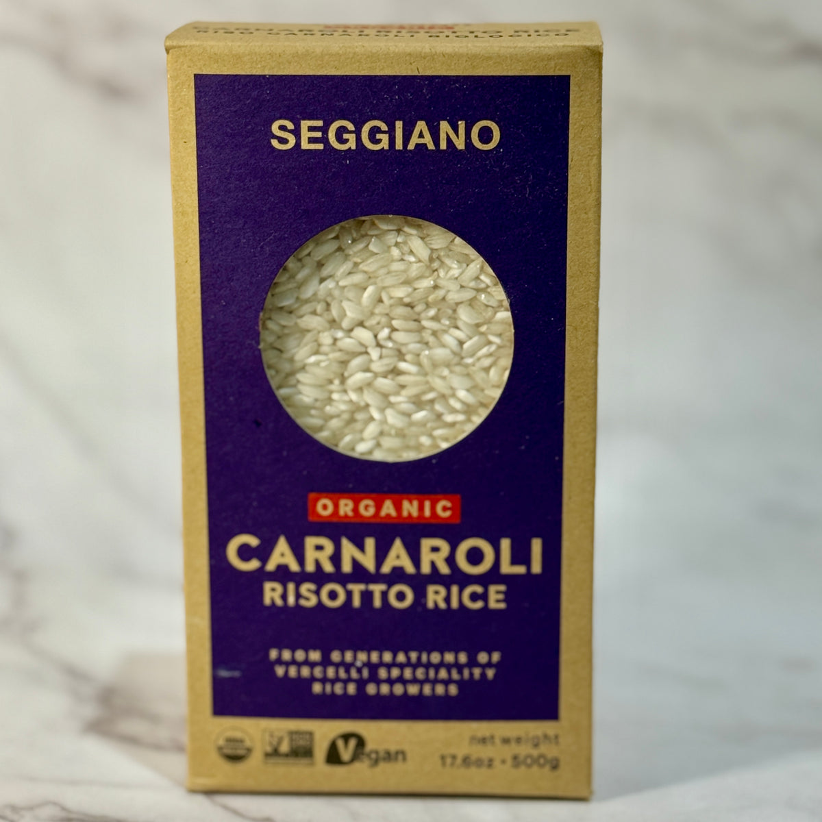 Seggiano Carnaroli Risotto Rice (500 g) — Cheesyplace.com