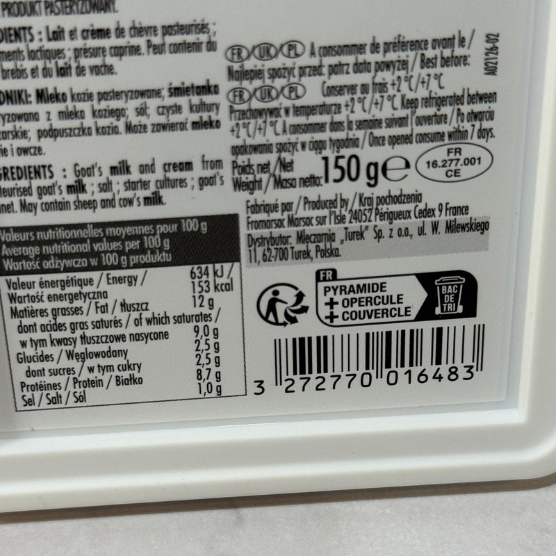 Chavroux Goat Cheese 150 g