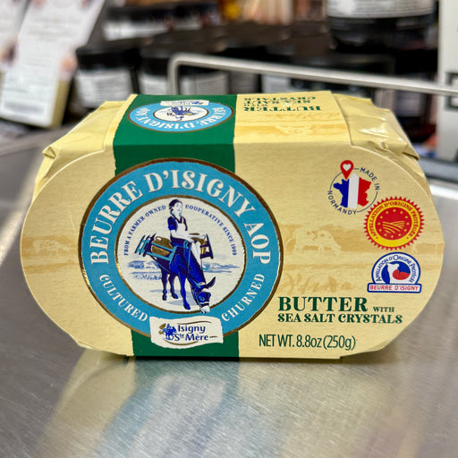 Isigny Ste Mère Butter with Sea Salt Crystals 250g