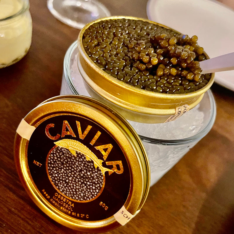 Sturgeon Ossetra Black Caviar