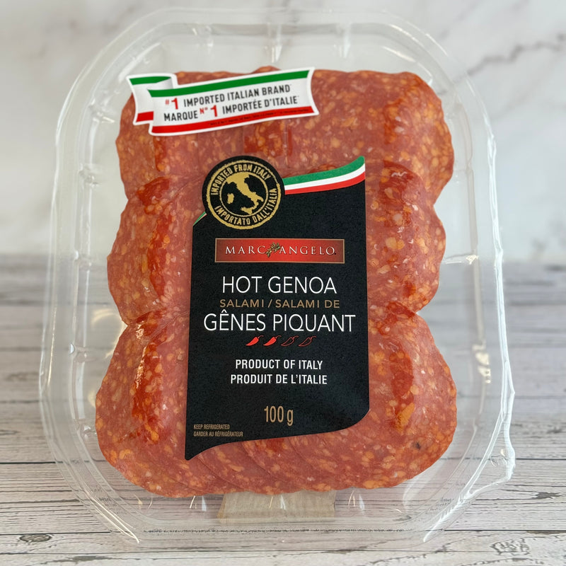 Marc Angelo Genoa Salami Sliced 100g