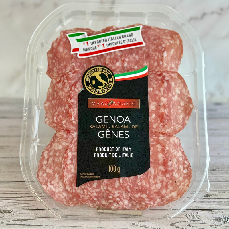 Marc Angelo Genoa Salami Sliced 100g