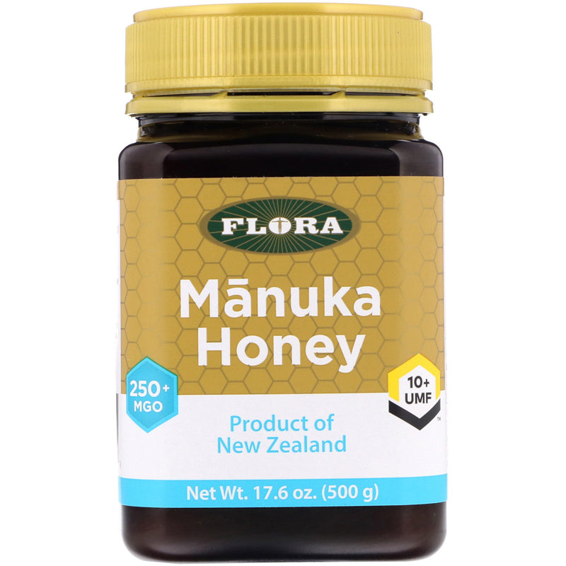 Manuka Honey MGO 250+ (10+ UMF) by Flora 500g