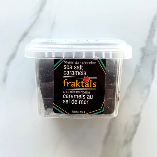 Fraktals Sea Salt Caramels - Dark Chocolate