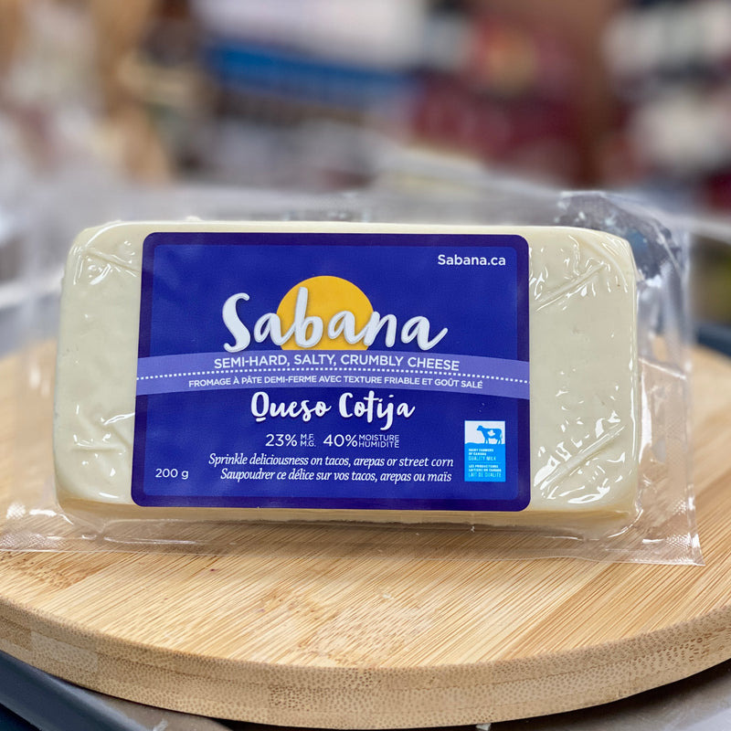 Queso Cotija Cheese by Sabana 200g
