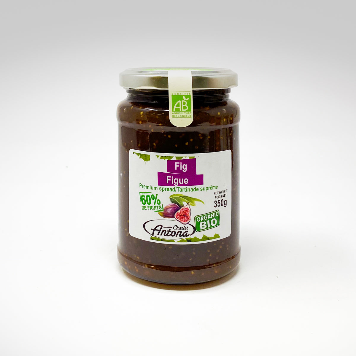 Charles Antona Organic Fig Jam | online at CheesyPlace Canada