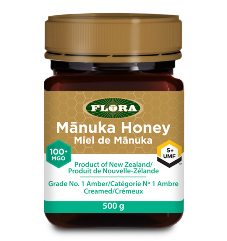 Manuka Honey MGO 100+ (5+ UMF) by Flora 500g