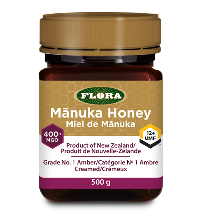 Manuka Honey MGO 400+ (12+ UMF) by Flora 500g