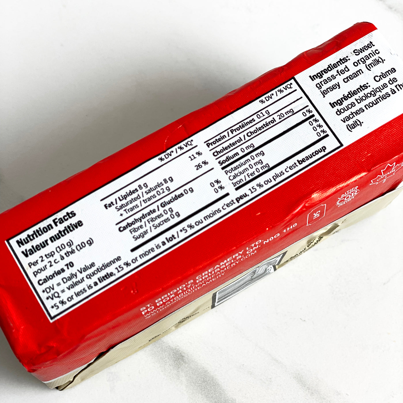 84 Organic A2 GrassFed Jersey butter delivered by Cheesyplace