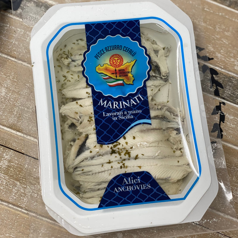 Pesce Azzurro Marinated Anchovies