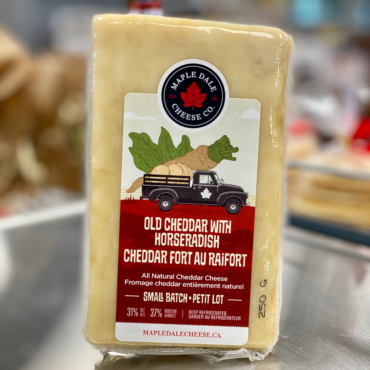 Horseradish Cheddar Cheese shipped fast from