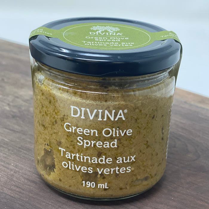 Divina Green Olive Spread-Cheesyplace.com
