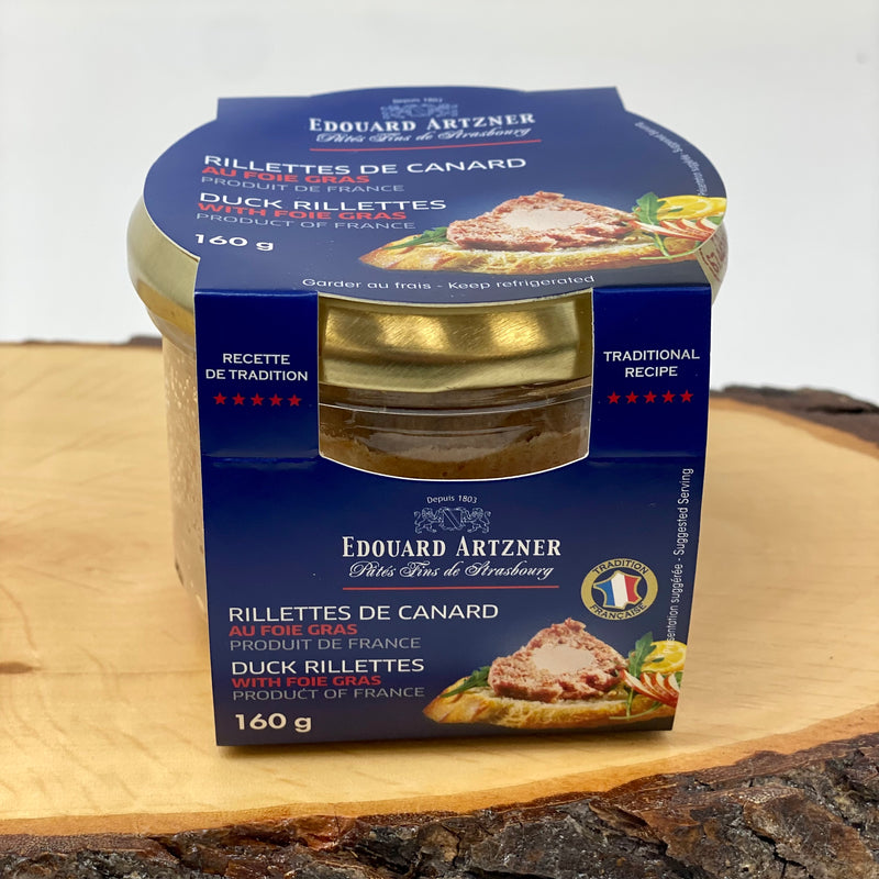 Edouard Artzner Duck Rillettes with Foie Gras